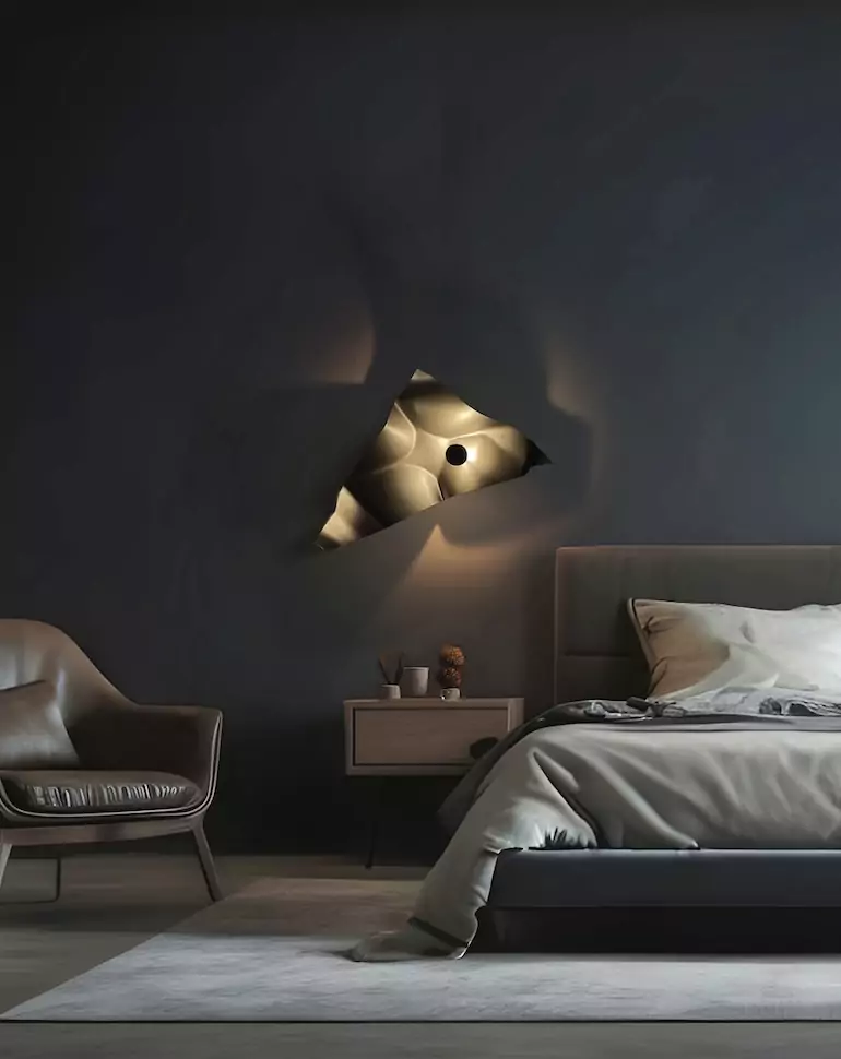 Applique mural de la collection "Zona d'ombra" fait main